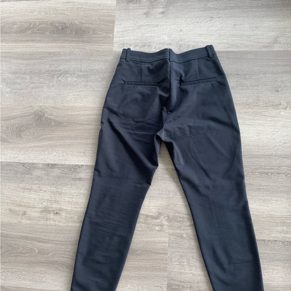 H&M Black Straight Leg Women's Pants, Business Pants - Picture 9 of 11